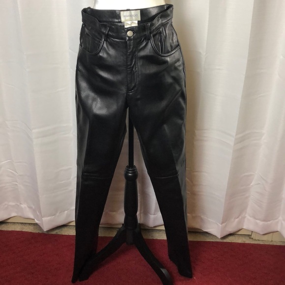 Hugo Buscati Collection Leather Pants 